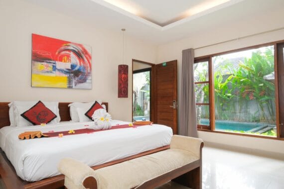 Properti di Bali King bedroom